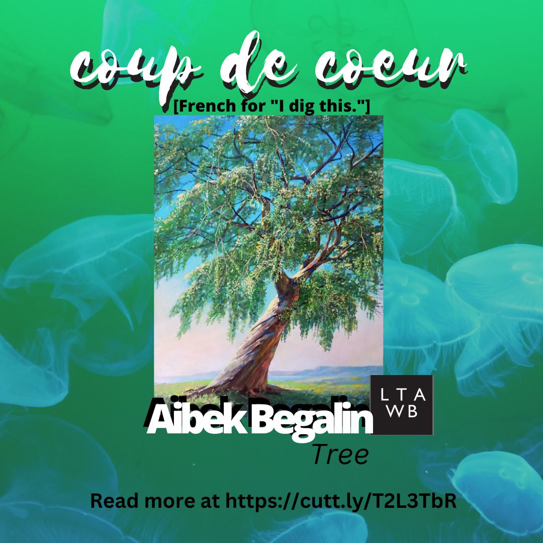 Aibek Begalin, Tree painting - Let's Talk Art With Brooke