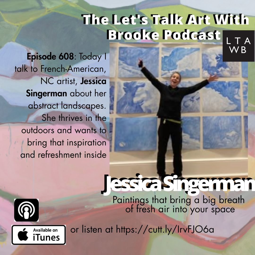 Check out my chat with French-American, NC Artist, Jessica Singerman ...
